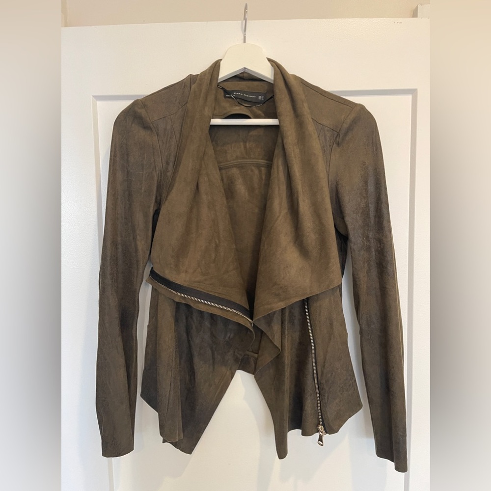 Zara Suede Blazer